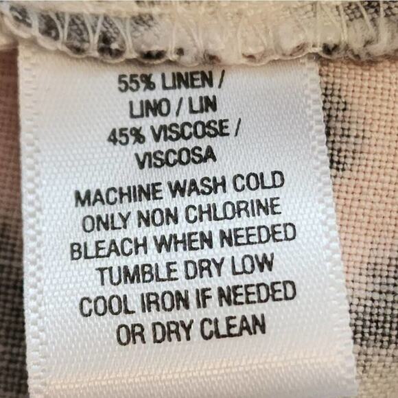 LOFT diamond linen blend shorts size‎ 0 - Picture 6 of 6